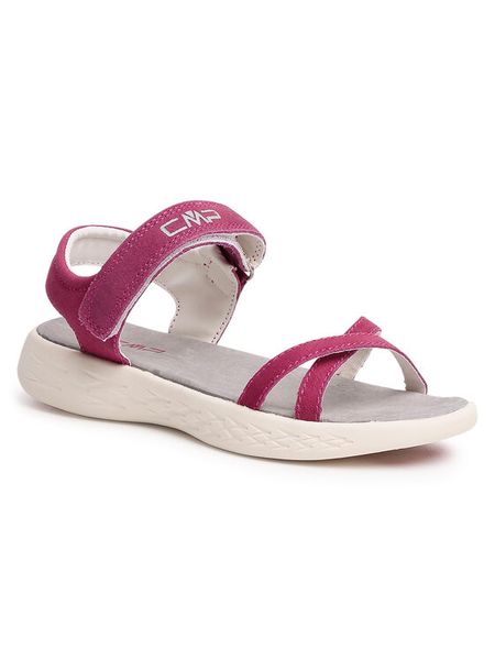 CMP Sandały Kids Hailioth Hiking Sandal 30Q9585 Fioletowy. Fioletowe sandały dziewczęce CMP, ze skóry, bez zapięcia. Za 129.00 zł.