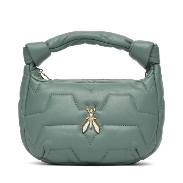 Torebka Patrizia Pepe. Zielone torebki do ręki damskie Patrizia Pepe, bez wzorów, klasyczne, bez dodatków. Za 769.99 zł.