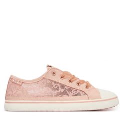 Trampki Mayoral. Czerwone trampki i tenisówki dziewczęce Mayoral, bez wzorów, bez zapięcia. Za 219.99 zł.