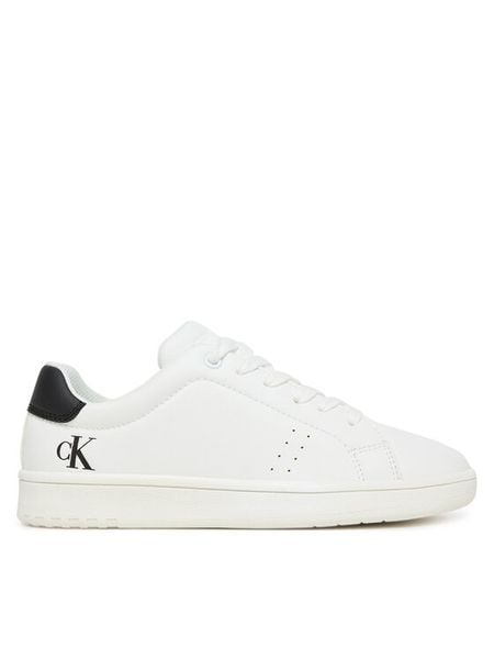 Calvin Klein Sneakersy V3X9-83156-1355 S Biały. Białe buty sportowe chłopięce Calvin Klein, bez wzorów, ze skóry, bez zapięcia. Za 179.99 zł.