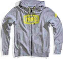 100% Bluza męska Syndicate Hooded Zip Sweatshirt Grey Heather r. L. Brązowe bluzy męskie 100%, l, bez wzorów, bez kaptura. Za 234.47 zł.