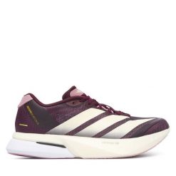 Buty do biegania adidas. Czerwone obuwie sportowe damskie Adidas, bez wzorów, do biegania. Za 699.99 zł.