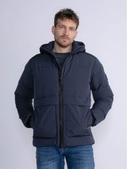 Petrol Industries Kurtka zimowa M-3030-JAC100 Granatowy Regular Fit. Niebieskie kurtki męskie Petrol Industries, na zimę, m, bez wzorów, z syntetyku, bez kaptura. Za 379.99 zł.