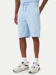 Beverly Hills Polo Club Szorty sportowe M6339B Niebieski jasny Regular Fit. Niebieskie krótkie spodenki sportowe męskie Beverly Hills Polo Club, m, bez wzorów, z bawełny. Za 140.99 zł.