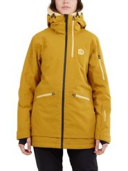 Kurtka narciarska damska Fundango Nashua Allmountain. Brązowe kurtki snowboardowe damskie Fundango, m, bez wzorów, z materiału, długie, bez kaptura, narciarskie. Za 599.00 zł.