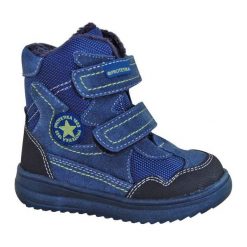 Protetika Buty Zimowe Za Kostkę Chłopięce Riki 19 Niebieski. Buty zimowe chłopięce marki Protetika. W wyprzedaży za 157.00 zł.