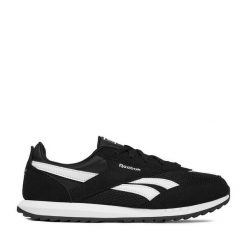 Sneakersy Reebok. Czarne trampki i tenisówki chłopięce Reebok, bez wzorów, bez zapięcia. Za 179.99 zł.