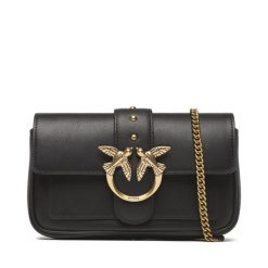 Torebka PINKO. Czarne torebki do ręki damskie Pinko, bez wzorów, wizytowe, bez dodatków. Za 1,169.00 zł.