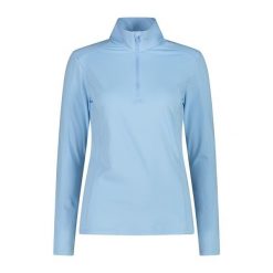 Golf damska turystyczne CMP 30L1086. Niebieskie swetry damskie CMP, l, bez wzorów, sportowe, bez kołnierzyka, bez ramiączek, bez kaptura. Za 191.00 zł.