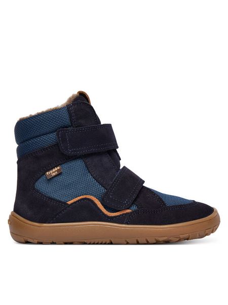 Froddo Śniegowce G3160247 M Granatowy. Niebieskie buty zimowe chłopięce Froddo, bez wzorów, ze skóry, bez zapięcia. Za 439.99 zł.