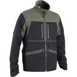 Kurtka outdoor wytrzymała i oddychająca Solognac 900 las. Brązowe kurtki męskie SOLOGNAC, m, bez wzorów, z elastanu, sportowe, bez kaptura. W wyprzedaży za 249.99 zł.