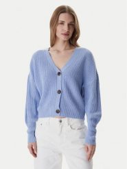 Vero Moda Kardigan Lea 10249632 Błękitny Regular Fit. Niebieskie kardigany damskie Vero Moda, l, bez wzorów, z syntetyku. Za 119.99 zł.