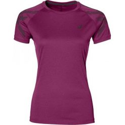 Asics Koszulka damska Stripe SS Top Prune Heather bordowa r. uniwersalny. Bluzki damskie marki Asics. Za 104.00 zł.