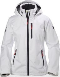 Helly Hansen Helly Hansen damska kurtka W Crew Hooded Jacket 33899 001 - biała XS. Białe kurtki damskie Helly Hansen, xs, bez wzorów, bez kaptura. Za 729.99 zł.