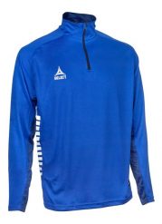 Bluza dresowa męska rozpinana Select SPAIN 1/2 ZIP niebieska. Niebieskie bluzy męskie Select, m, bez wzorów, z dresówki, bez kaptura. Za 174.25 zł.