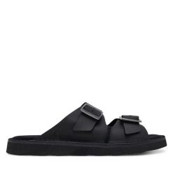 Klapki Clarks. Czarne klapki męskie Clarks. Za 279.99 zł.