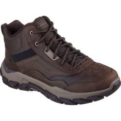 Buty Skechers Santoro-hopkins, Mężczyźni. Brązowe trekkingi męskie Skechers, trekkingowe. Za 690.00 zł.