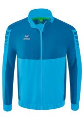 Kurtka prezentacyjna Erima Six Wings. Fioletowe kurtki męskie Erima, xl, bez wzorów, z materiału, sportowe, bez kaptura. Za 327.99 zł.