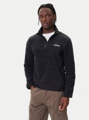 Napapijri Polar T-Dergana NP0A88UZ Czarny Regular Fit. Czarne bluzy męskie Napapijri, m, bez wzorów, z polaru, bez kaptura. Za 439.99 zł.