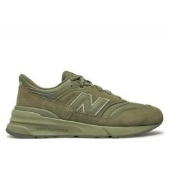 Buty do chodzenia unisex New Balance Nb 997. Zielone obuwie sportowe damskie New Balance, bez wzorów, z materiału, trekkingowe. Za 579.99 zł.