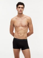 Tommy Hilfiger kąpielówki w 3-paku Mężczyźni Bawełna czarny, S. Czarne kąpielówki męskie Tommy Hilfiger, m, bez wzorów, z bawełny. Za 169.95 zł.