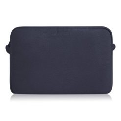 Pudełkowa listonoszka skórzana PAOLO PERUZZI IN-62-DB granatowa. Szare torby na ramię damskie Paolo Peruzzi, bez wzorów, z materiału, eleganckie, bez dodatków. Za 159.99 zł.