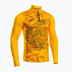 Longsleeve do bieganie męski Joma R-Nature. Żółte koszulki sportowe męskie Joma, m, bez wzorów, bez kołnierzyka, bez ramiączek, do biegania. Za 169.99 zł.