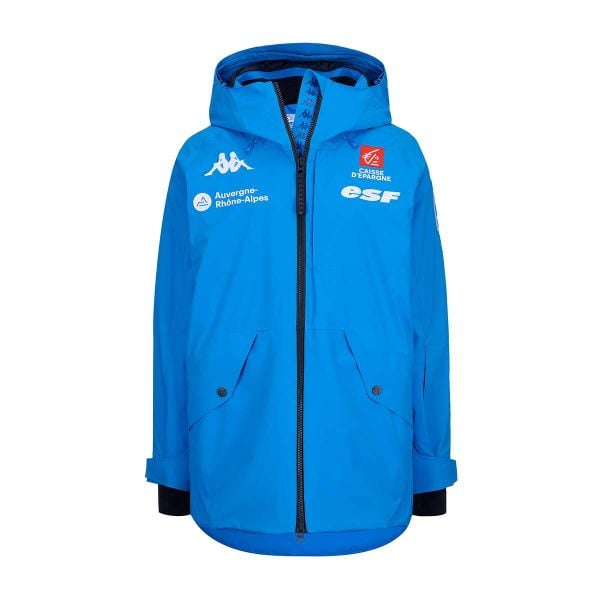 Kurtka snowboardowa Francja 6Cento 640B SBX. Niebieskie kurtki męskie Kappa, na zimę, m, bez wzorów, sportowe, bez kaptura. W wyprzedaży za 1,741.45 zł.