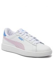 Puma Sneakersy Smash 3.0 L Jr 392031-13 Biały. Białe buty sportowe dziewczęce Puma, bez wzorów, ze skóry, bez zapięcia. Za 169.99 zł.