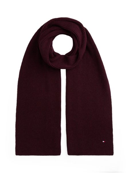 Tommy Hilfiger Szalik z zawartością kaszmiru Mężczyźni wełna ze strzyży czerwony|lila jednolity, ONE SIZE. Czerwone szaliki męskie Tommy Hilfiger, bez wzorów, z dzianiny. Za 259.95 zł.