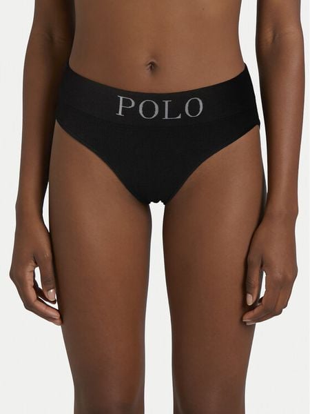 Polo Ralph Lauren Figi klasyczne 4P0569 Czarny. Czarne figi damskie Polo Ralph Lauren, l, bez wzorów, z syntetyku. Za 128.99 zł.