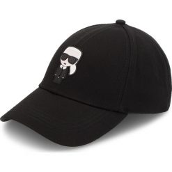 Czapka z daszkiem KARL LAGERFELD - 81KW3408 Black. Czarne czapki i kapelusze męskie KARL LAGERFELD. Za 229.00 zł.