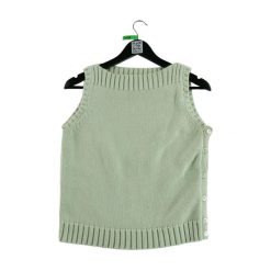 Second life - Damski zielony sweter - Stan bardzo dobry. Zielone swetry damskie Ralph Lauren, bez wzorów, bez kołnierzyka, bez ramiączek, bez kaptura. Za 114.17 zł.