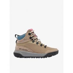 Buty outdoor damskie Columbia Burnsider Waterproof. Brązowe trekkingi damskie Columbia, outdoorowe. Za 405.29 zł.