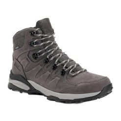 Buty trekkingowe męskie Jack Wolfskin Refugio Prime Texapore Mid. Szare trekkingi męskie Jack Wolfskin. Za 449.99 zł.