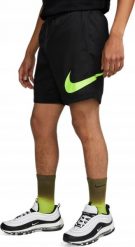 KRÓTKIE SPODENKI NIKE MĘSKIE SZORTY KĄPIELOWE Z SIATECZKĄ CZARNE r. XL. Czarne kąpielówki męskie Nike, m, bez wzorów. Za 179.99 zł.