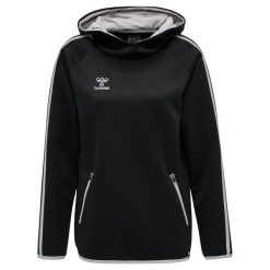 Bluza damska z kapturem Hummel hmlCIMA. Czarne bluzy damskie Hummel, m, bez wzorów, z kapturem, na fitness i siłownię. W wyprzedaży za 211.50 zł.