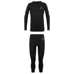 Bielizna damska Reusch Reusch Underwear Set Lady 3/4 Pants. Czarna bokserki damskie Reusch, s, bez wzorów. W wyprzedaży za 244.93 zł.