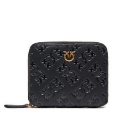 Portfel PINKO. Czarne portfele damskie Pinko, bez wzorów. Za 469.99 zł.