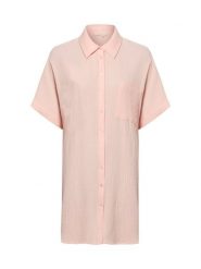 Marie Lund Damska koszula nocna Kobiety Bawełna (100%) biały wypukły wzór tkaniny, M. Białe koszule nocne damskie Marie Lund, m, bez wzorów, z bawełny. Za 229.95 zł.