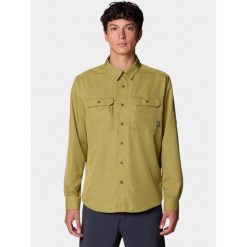 Koszulka Męska Mountain Hardwear Canyon. Zielone bluzki z długim rękawem męskie Mountain Hardwear, m, bez wzorów, bez kołnierzyka. Za 339.00 zł.