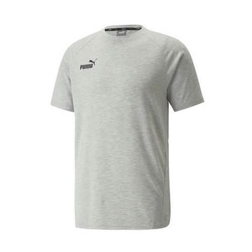 Męski T-shirt Puma szary XL - Niezrównany Komfort i Styl. Szare buty sportowe męskie Puma, m, bez wzorów, z poliesteru, bez kołnierzyka, bez ramiączek, na fitness i siłownię. Za 210.99 zł.
