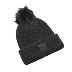 Czapka zimowa damska UNDER ARMOUR 1373098 z pomponem. Czarne czapki i kapelusze damskie Under Armour, na zimę, bez wzorów, sportowe. Za 49.99 zł.