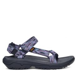 Sandały Teva. Fioletowe obuwie sportowe damskie Teva, bez wzorów, trekkingowe. Za 239.99 zł.