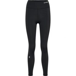 Damskie legginsy z wysokim stanem Hummel Ultimate. Czarne legginsy damskie Hummel, bez wzorów, z materiału, na fitness i siłownię. Za 205.00 zł.
