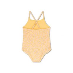 Strój kąpielowy Swim Essentials Dziewczęta - Żółty - Florish. Żółte stroje kąpielowe dla dziewczynek SWIM ESSENTIALS, bez wzorów, z elastanu. Za 265.99 zł.