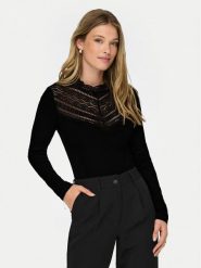 JDY Body Kirsa 15316325 Czarny Slim Fit. Czarne bluzki damskie JDY, xs, bez wzorów, z wiskozy, bez kołnierzyka, bez ramiączek. Za 109.99 zł.