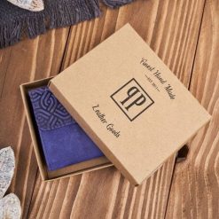 Paolo Peruzzi Portfel damski skórzany vintage mały granatowy z ochroną RFID T-114-HDB. Brązowe portfele damskie Paolo Peruzzi, bez wzorów. Za 92.16 zł.