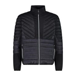 Kurtka męska turystyczna CMP 32Z2927. Czarne kurtki męskie CMP, m, bez wzorów, trekkingowe. W wyprzedaży za 324.99 zł.