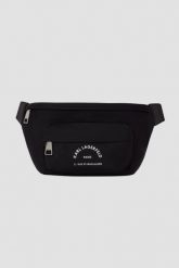 KARL LAGERFELD Czarna męska nerka K/rsg Nylon Bumbag. Czarne saszetki męskie KARL LAGERFELD, z materiału. W wyprzedaży za 429.99 zł.